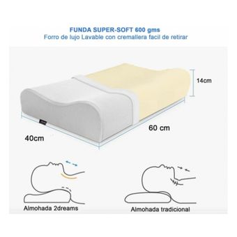 ALMOHADA VISCOELÁSTICA SUPER SOFT