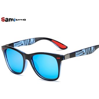 Samjune Classic Polarized Sunglasses Men Women Driving Frame 