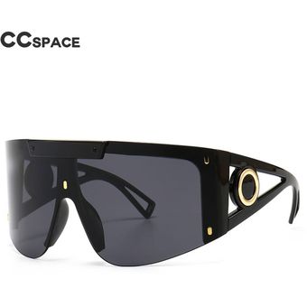 46626 One Piece Large Borde Deluxe One Piece Gafas de solmujer 