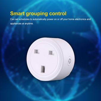 U1S-A WiFi Smart Time Switch Timing Outlet Outlet Pull para  Alexa Google 