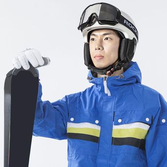 protector de cabeza para esquí integ SH-02W#casco de esquí moldeado 