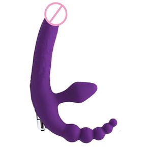 Vibrador Strapon juguetes sexuales adultos pareja realista f