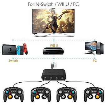 Control Gamecube Adaptador Para Wii U Nintendo Switch Pc Usb Linio Chile Ge018el1jaek7lacl