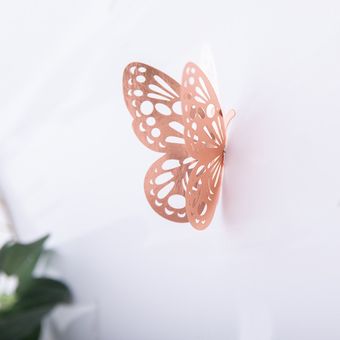 Pegatinas 3D de mariposa para pared San Valentí decoración de boda 