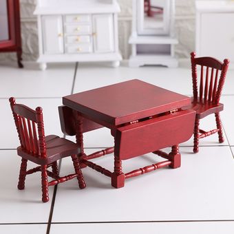accesorios modelo de silla rega Mesa plegable de abedul decoración 