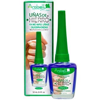 Fortalecedor Endurecedor Arobell Uas de Hierro Calcio Original x 12  Ml-7707313840394-Arobell-$9,580-Uas-Todos, Distribelleza