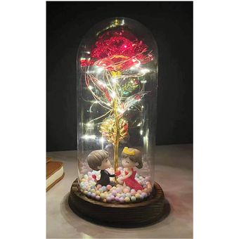 Lámpara Led Rosa Eterna lámpara decoración para regalo Pedida de mano |  Linio Perú - GE582HL15SVPNLPE