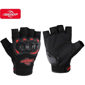 Motorcycle Man's Gloves Outdoor Motocross Breathable Half Finger Racin 