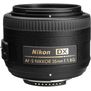 Nikon AF-S DX NIKKOR 35mm f/1.8G Lens - Black