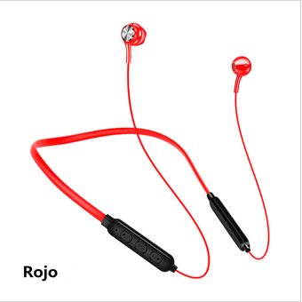 Auriculares estéreo bluetooth inalámbricos montados en el cuello 