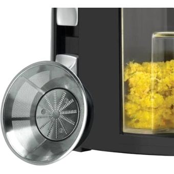 BLACK+DECKER Extractor de jugo de frutas y verduras de 400 vatios, negro,  JE2400BD