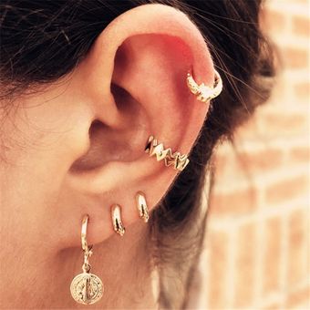 Conjunto De Pendientes Femeninos Nuevos De Modyle Vintage De 
