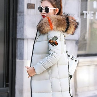 Mantener a las mujeres calientes casual abrigo de invierno chaqueta delgada de algodón engrosamiento de invierno 