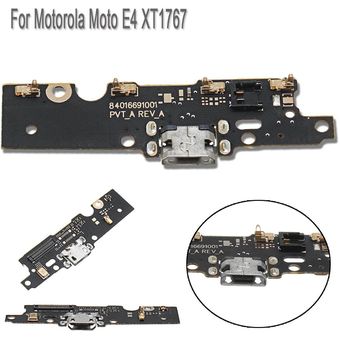 Cable flexible de la placa de carga del puerto del cargador USB para Mo torola Moto E4 XT1767 