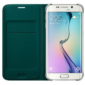 Para Samsung Galaxy S6 Edge Flip Wallet...