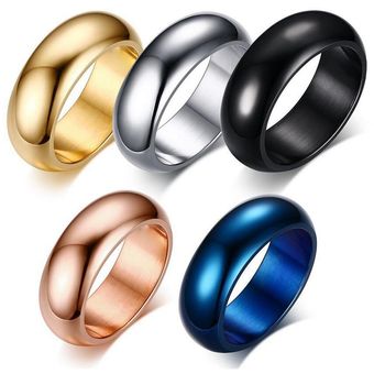 Anillo De Acero Inoxidable 316l Compromiso Joyas De Con Para 