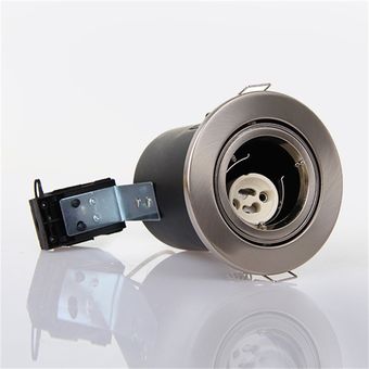 4x GU12 Fuego de fuego Techo Downlight Lighthouse Tilt Ajustable Downlighter 