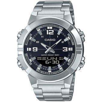 Reloj Casio para Hombre Core Mens . Reloj digital Acero Plateado