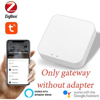 【En stock】 Tuya Zigbee Bridge Smart Home Zigbee Gateway Hub Control re 
