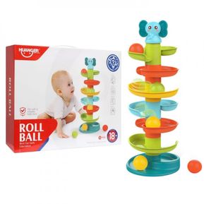 Juguete Didáctico Torre Bolas Bebé Estimulación Temprana Infantil