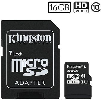 Kingston - Memoria Micro Kingston SD Canvas Select - 16GB
