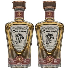 Pack de 2 Tequila Carrera Añejo 750 ml