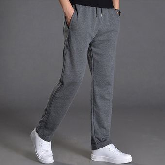Pantalones deportivos de algodón de punto para hombre  ropa de calle.. 