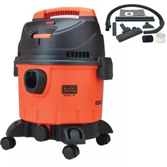 Aspiradora De mano Black+Decker BDCV610-LA negra y naranja 12V