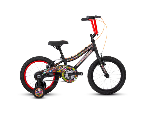 Bicicleta Troya 16 Color Negro-Rojo 2022