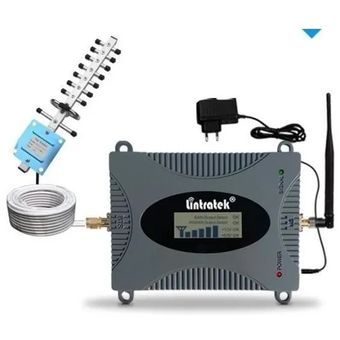 Amplificador Repetidor Señal Celular 3 Bandas Antena Rural