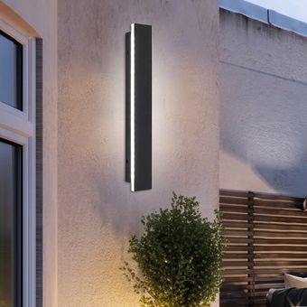 Aplique De Pared LED Moderno Impermeable Lámpara De Los 60cm blanco 