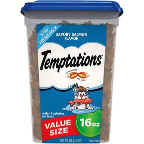 Temptations Classic Treats for Cats Savory Salmon Flavor 16...