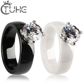Anillo De Compromiso De Matrimonio Bijoux Square De 2,0 De 