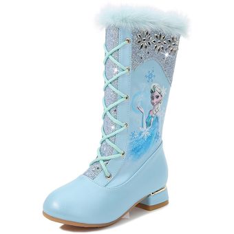 Importados FROZEN Botas Largas de Princesa Elsa Azul Importados FROZEN Botas Largas de Princesa Elsa Azul