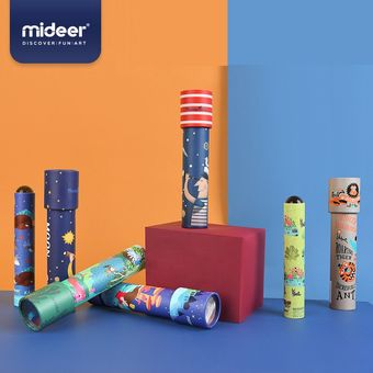 MiDeer-caleidoscopio giratorio colorido para niños  lente de juguete.. 