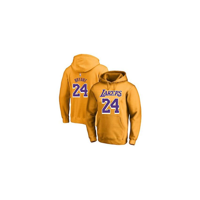 CHSC Men Basketball Hoodie-Lakers #24 Kobe Bryant,Winter Long sleeve  training pullover,Boys Basketball jersey Clothing Tops,Outdoor sports  jacket Black-Small : : Fashion