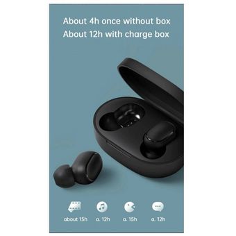 audífonos redmi airdots negro xiaomi