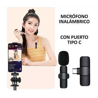 Micrófono Inalámbrico De Solapa Celular Tablet ios, Android