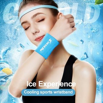 Yoga Volleyball Hand Sweat Band Wrist Brace Support Breathable Ice Cooling Tennis Wristband Wrap Sp 