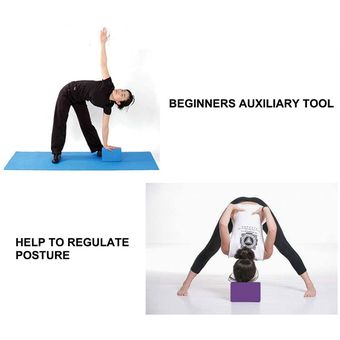 Bloque de Yoga de EVA,bloque de espuma colorida,herramienta de ejercicio,ejercicio,entrenamiento,ayuda para el estiramiento,moldeador de cuerpo,entrenamiento de salud 