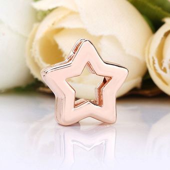 925 Clip De Plata Esterlina Charms Cadena De Seguridad 