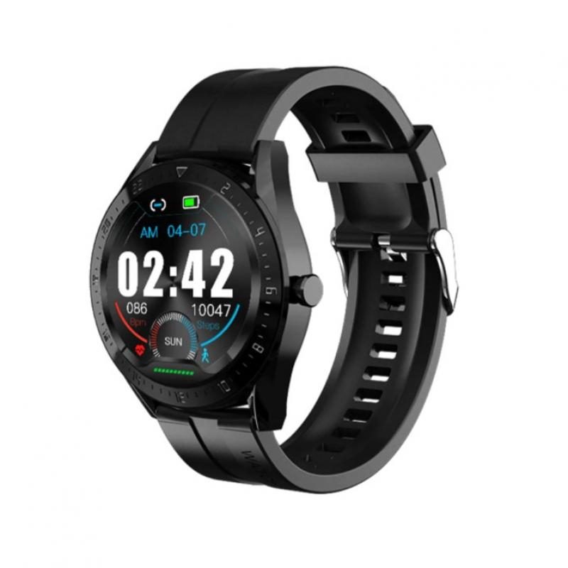 Reloj Inteligente Smart Watch Full Hd Redondo Fralugio K60 Pro Negro