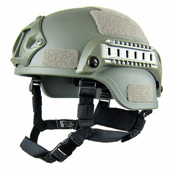 Casco táctico rápido para paintball,casco ajustable de ABS con sopor 