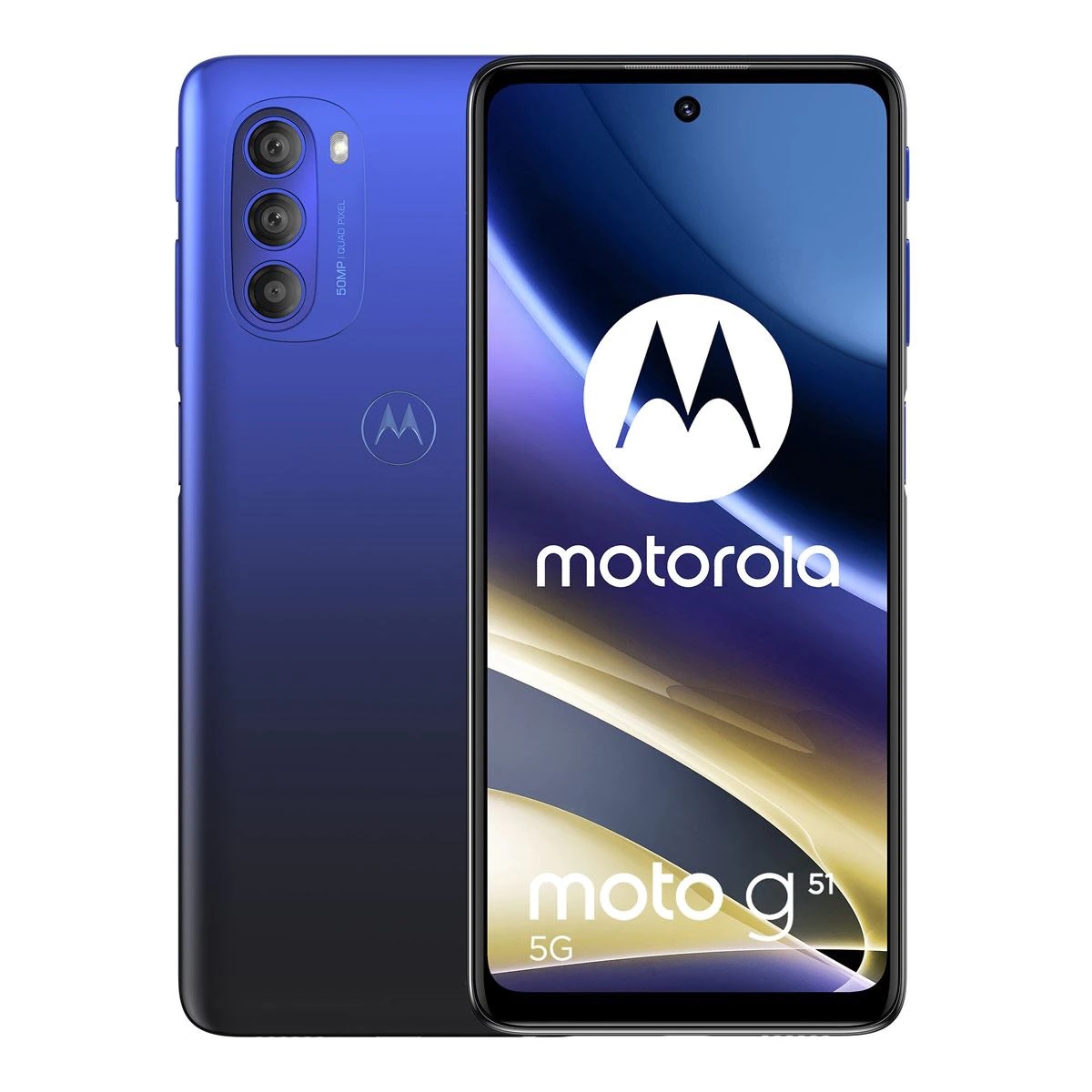 Motorola Moto G51 Dual Sim 128GB 4RAM+AUDÍFONOS MOTOROLA- Azul