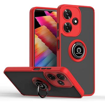 Funda Estuche Anti Golpes Mate Compatible Xiaomi Redmi 10C Rojo GENERICO