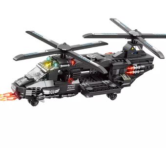 Helicóptero de sales lego