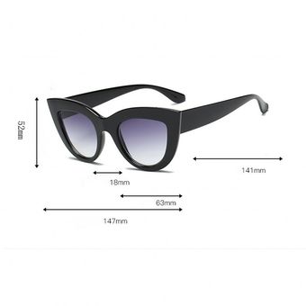 Gafas Uv400 gafas de sol gafas de ojo de gato femeninomujer 