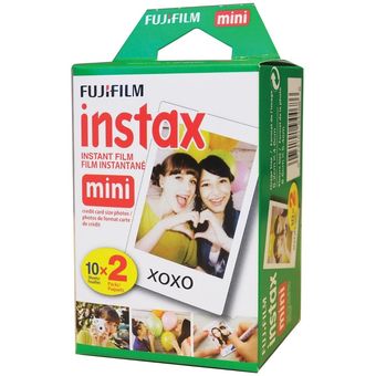 Fujifilm Instax Mini Film - Lot de 10 x 20 films pour un total de