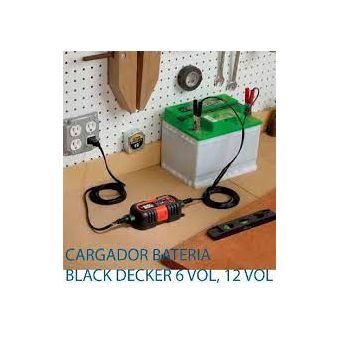 Cargador Mantenedor De Bateria 6v 12v Black And Decker Bm3b