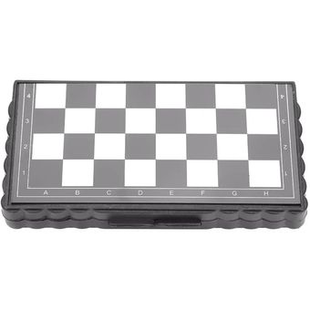 Tablero plegable de plástico portátil de ajedrez de 5x5 pulgadas SRIWE 